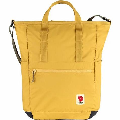 Fjällräven Women High Coast Backpack Yellow PH90566 Philippines